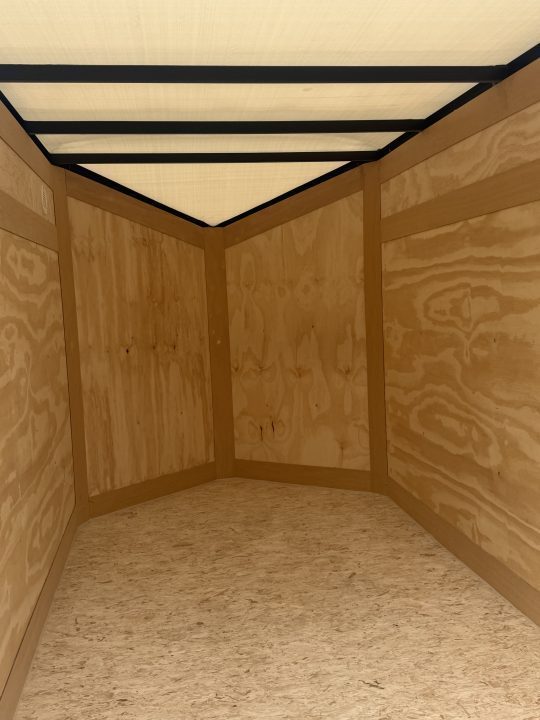 New 2027 Stealth Mustang 5 x 8 Enclosed Trailer w/ Ramp (Single) Cargo / Enclosed Trailer NEW MODEL - Screwless and Light Lid Roofing !!