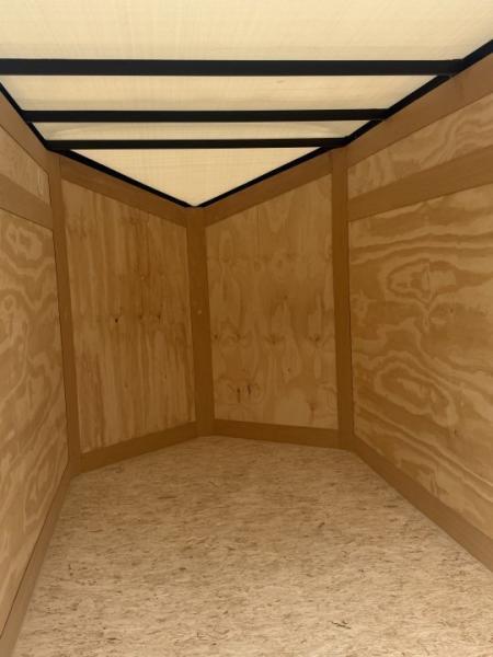 New 2027 Stealth Mustang 5 x 8 Enclosed Trailer w/ Ramp (Single) Cargo / Enclosed Trailer NEW MODEL - Screwless and Light Lid Roofing !!