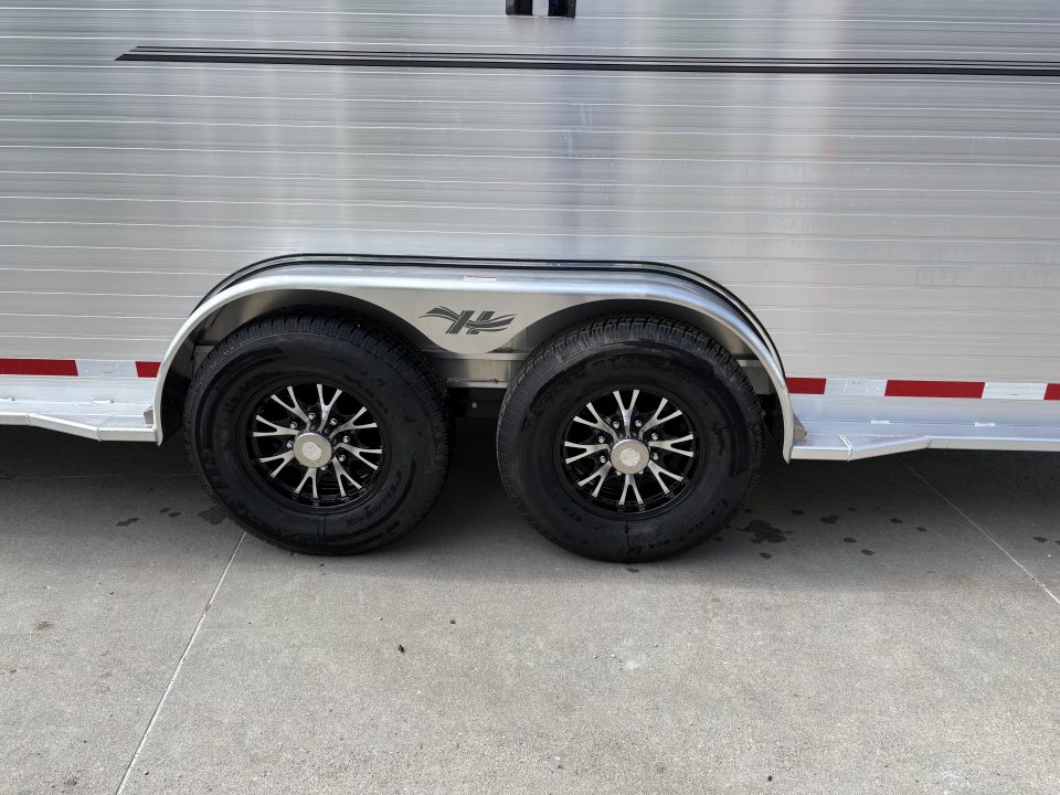 New 2027 Hillsboro Endura 7x24 Aluminum Livestock Trailer