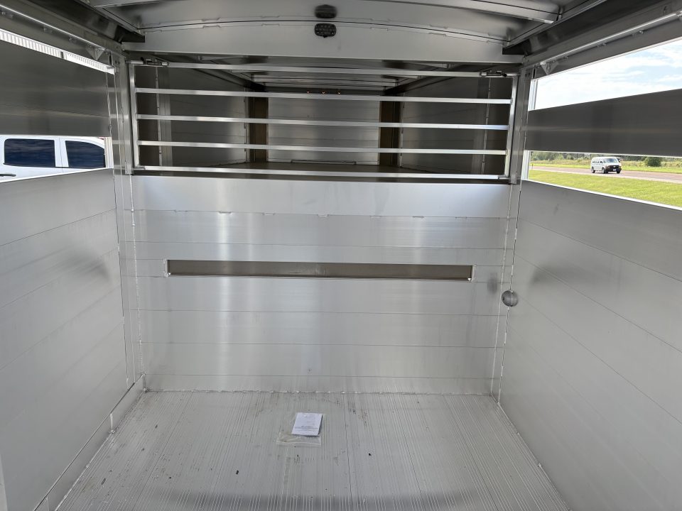 New 2027 Hillsboro Endura 7x24 Aluminum Livestock Trailer