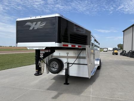New 2027 Hillsboro Endura 7x24 Aluminum Livestock Trailer