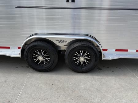 New 2027 Hillsboro Endura 7x24 Aluminum Livestock Trailer
