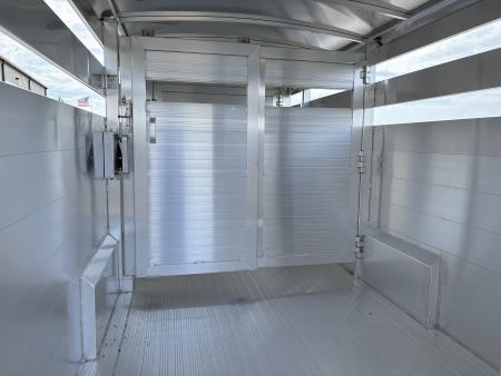 New 2027 Hillsboro Endura 7x24 Aluminum Livestock Trailer