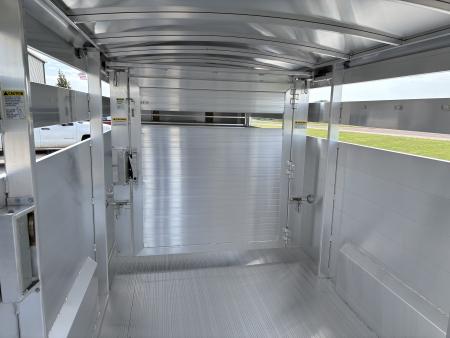 New 2027 Hillsboro Endura 7x24 Aluminum Livestock Trailer