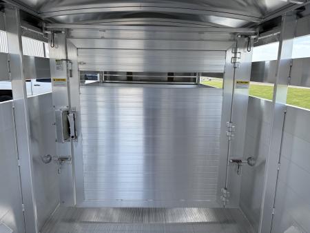 New 2027 Hillsboro Endura 7x24 Aluminum Livestock Trailer