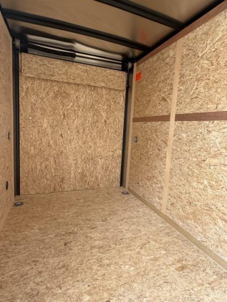 New 2027 US Cargo 6 x 10 Enclosed Trailer Ramp Door with 6FT 6IN INTERIOR - Screwless Exterior w/Upgraded Options