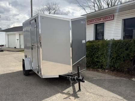 New 2027 US Cargo 6 x 10 Enclosed Trailer Ramp Door with 6FT 6IN INTERIOR - Screwless Exterior w/Upgraded Options