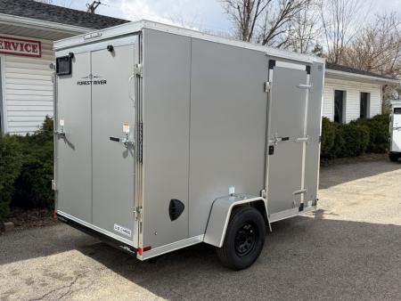 New 2027 US Cargo 6 x 10 Enclosed Trailer Ramp Door with 6FT 6IN INTERIOR - Screwless Exterior w/Upgraded Options