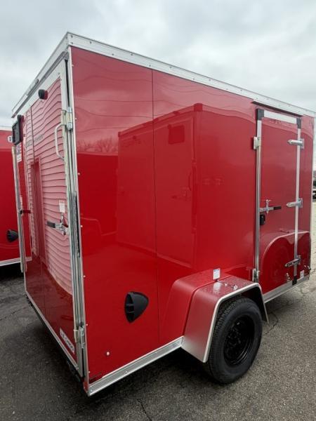 New 2027 US Cargo 6 x 10 Enclosed Trailer Ramp Door with 6FT 6IN INTERIOR - Screwless Exterior w/Upgraded Options