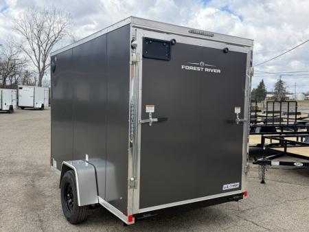 New 2027 US Cargo 6 x 10 Enclosed Trailer Ramp Door with 7FT INTERIOR - Screwless Exterior w/Upgraded Options