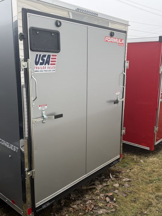 New 2026 FORMULA TRAILERS 6 x 12 Cargo / Enclosed Trailer with 6ft 6in interior Ramp Door- MONROE STORE ONLY