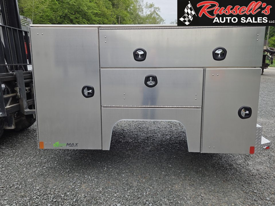 New Martin Truck Bodies Aluminum HSB Service Body 8' SRW HSB 57" Tall Compartments