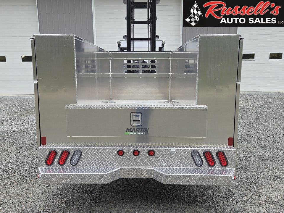 New Martin Truck Bodies Aluminum HSB Service Body 8' SRW HSB 57" Tall Compartments