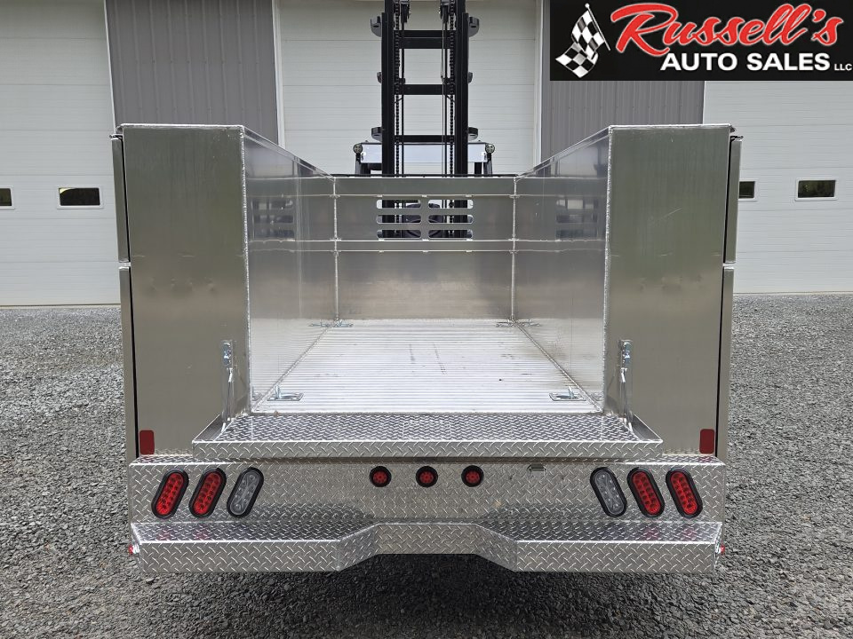 New Martin Truck Bodies Aluminum HSB Service Body 8' SRW HSB 57" Tall Compartments