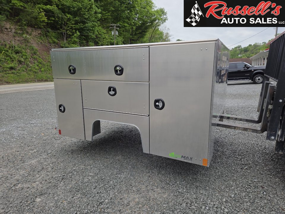 New Martin Truck Bodies Aluminum HSB Service Body 8' SRW HSB 57" Tall Compartments