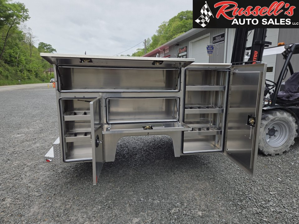 New Martin Truck Bodies Aluminum HSB Service Body 8' SRW HSB 57" Tall Compartments