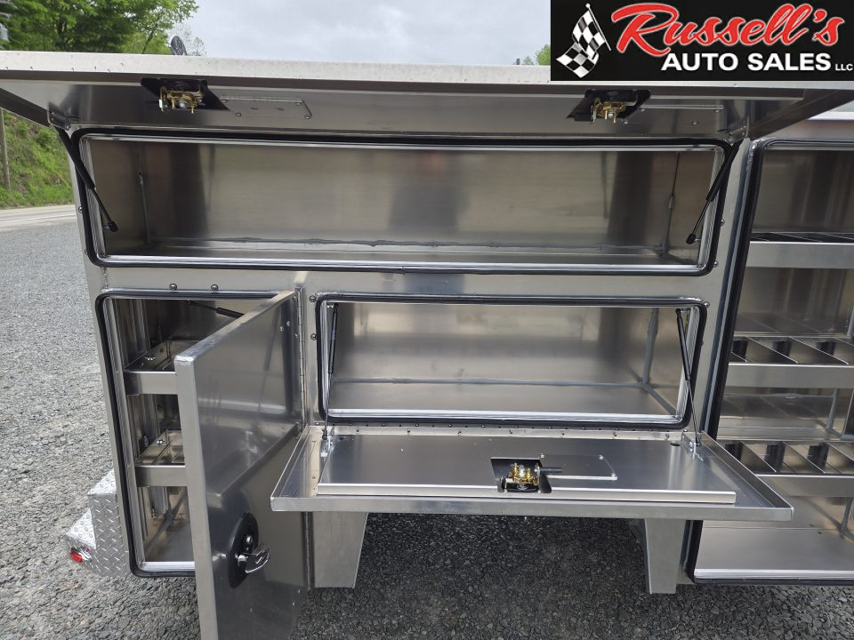 New Martin Truck Bodies Aluminum HSB Service Body 8' SRW HSB 57" Tall Compartments