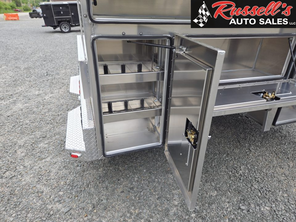 New Martin Truck Bodies Aluminum HSB Service Body 8' SRW HSB 57" Tall Compartments