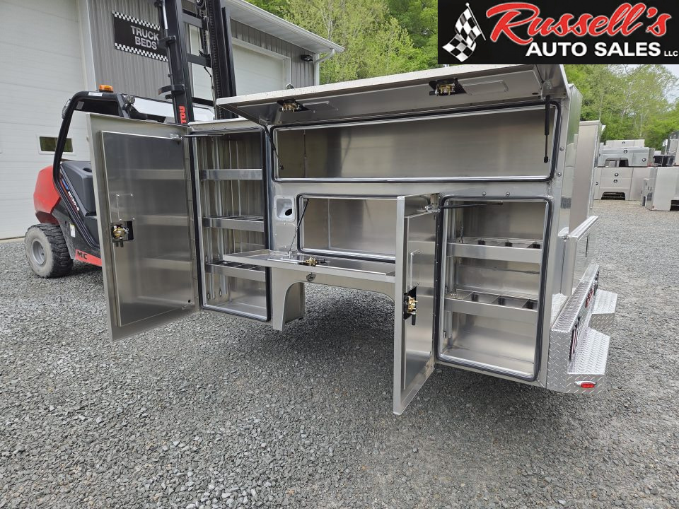 New Martin Truck Bodies Aluminum HSB Service Body 8' SRW HSB 57" Tall Compartments