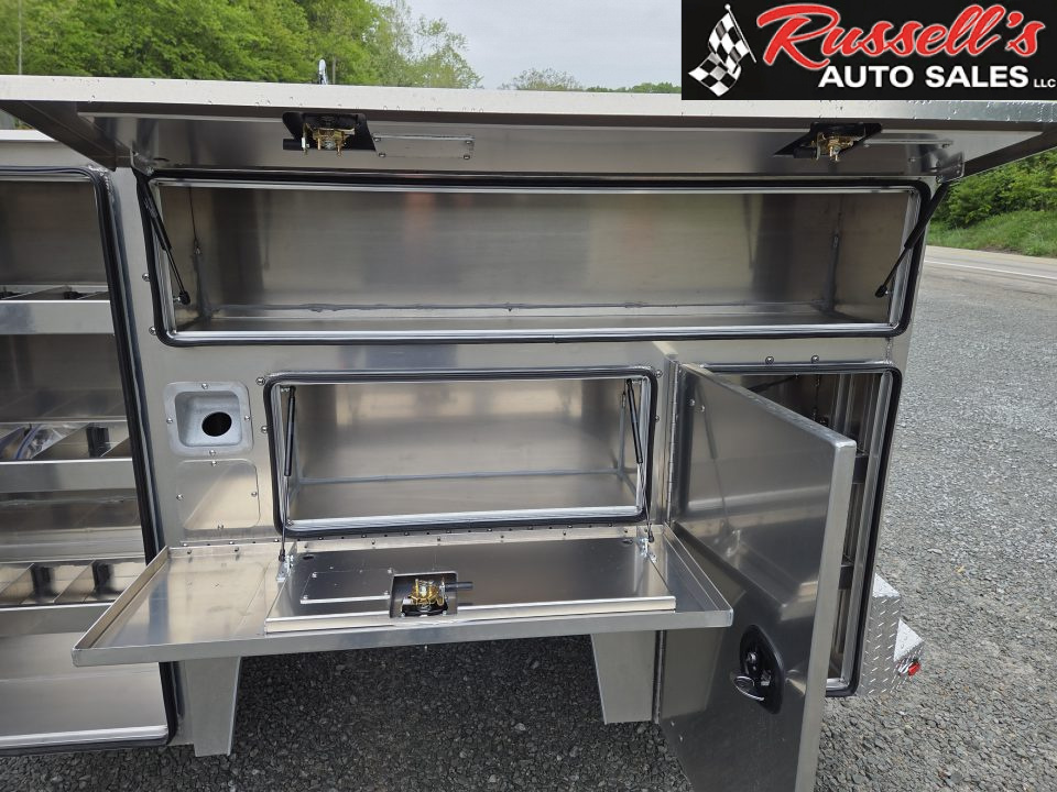 New Martin Truck Bodies Aluminum HSB Service Body 8' SRW HSB 57" Tall Compartments