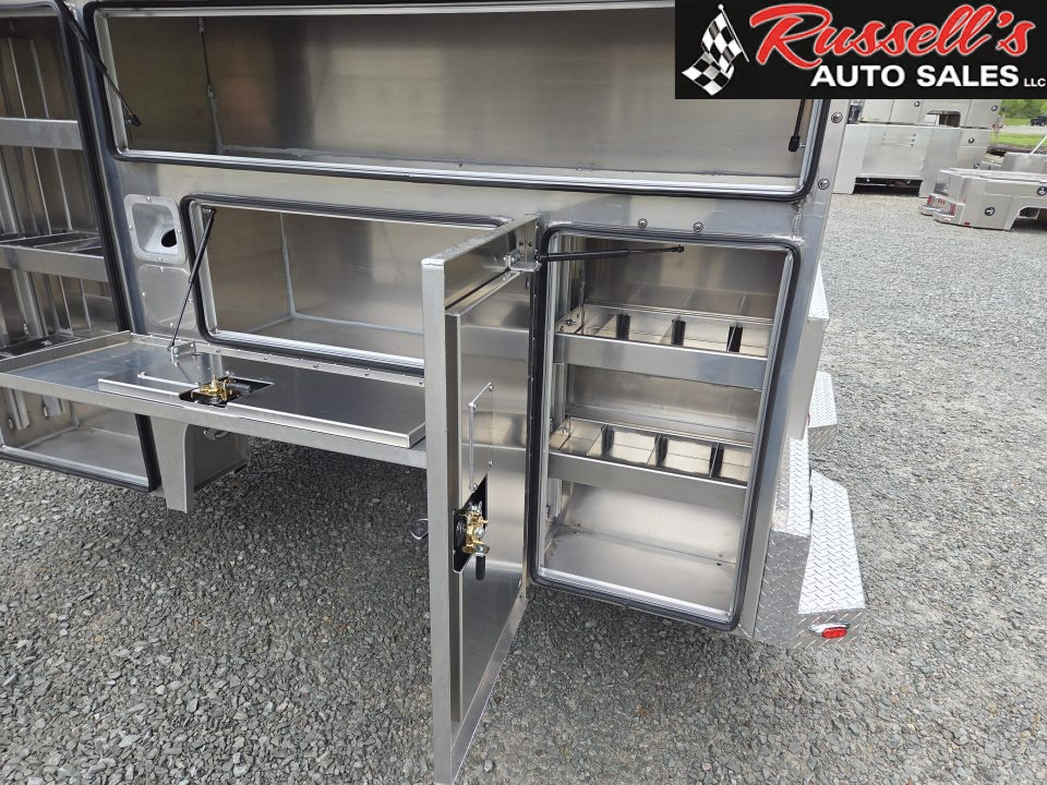 New Martin Truck Bodies Aluminum HSB Service Body 8' SRW HSB 57" Tall Compartments