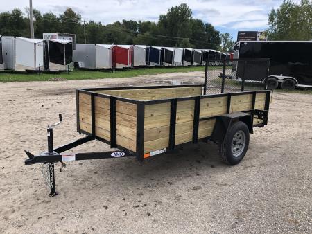 New 2027 AMO 5x10 High Woodside Utility Trailer