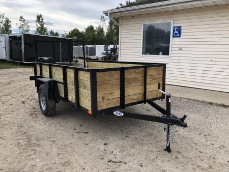 New 2027 AMO 5x10 High Woodside Utility Trailer