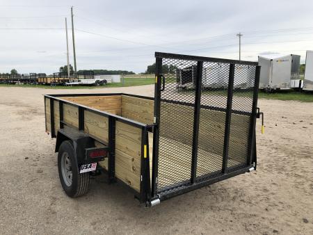 New 2027 AMO 5x10 High Woodside Utility Trailer
