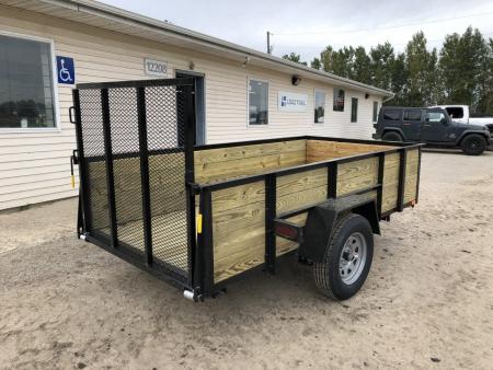 New 2027 AMO 5x10 High Woodside Utility Trailer