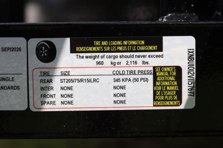 New 2027 6X10 Triple Crown Utility Trailer