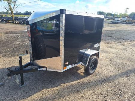 New 2027 Stealth Trailers 4x6 Cargo / Enclosed Trailer W/ Barn Door