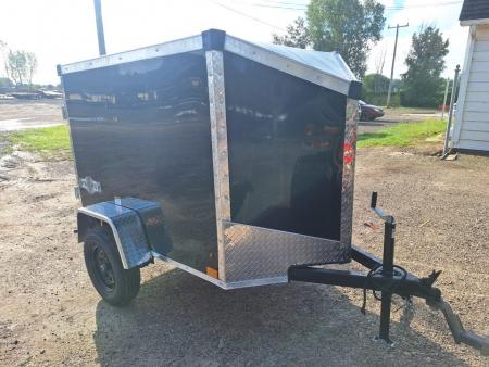 New 2027 Stealth Trailers 4x6 Cargo / Enclosed Trailer W/ Barn Door