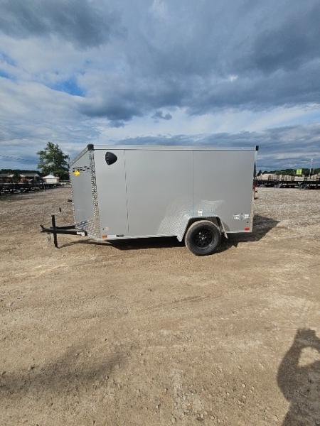 New 2027 Stealth Trailers 5x10 Cargo / Enclosed Trailer W/ Side Door & Ramp Door