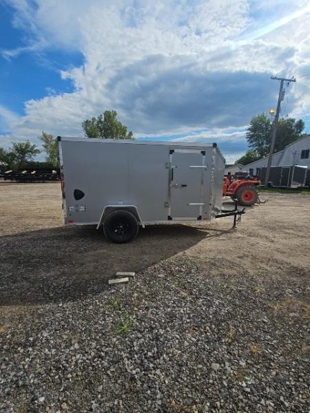 New 2027 Stealth Trailers 5x10 Cargo / Enclosed Trailer W/ Side Door & Ramp Door