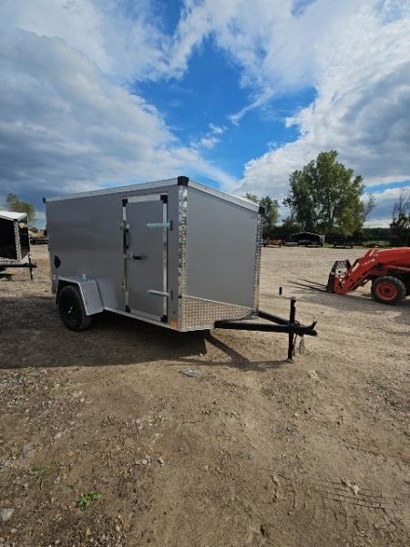 New 2027 Stealth Trailers 5x10 Cargo / Enclosed Trailer W/ Side Door & Ramp Door