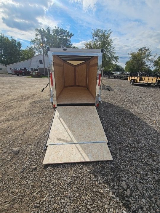 New 2027 Stealth Trailers 5x10 Cargo / Enclosed Trailer W/ Side Door & Ramp Door