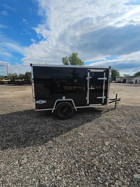 New 2027 Stealth Trailers 5x10 Cargo / Enclosed Trailer W/ Side Door & Ramp Door
