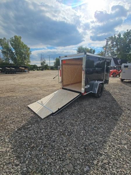 New 2027 Stealth Trailers 5x10 Cargo / Enclosed Trailer W/ Side Door & Ramp Door