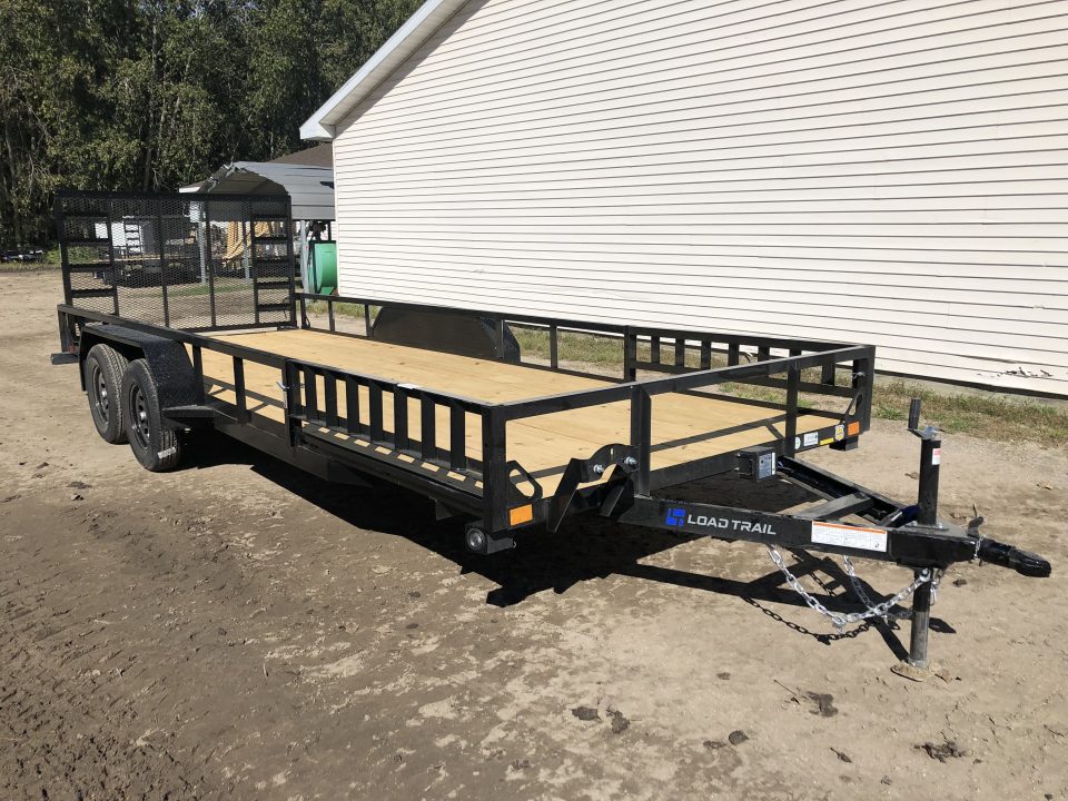 New 2027 Load Trail 83X20 W/ ATV SIDES Landscape Trailer