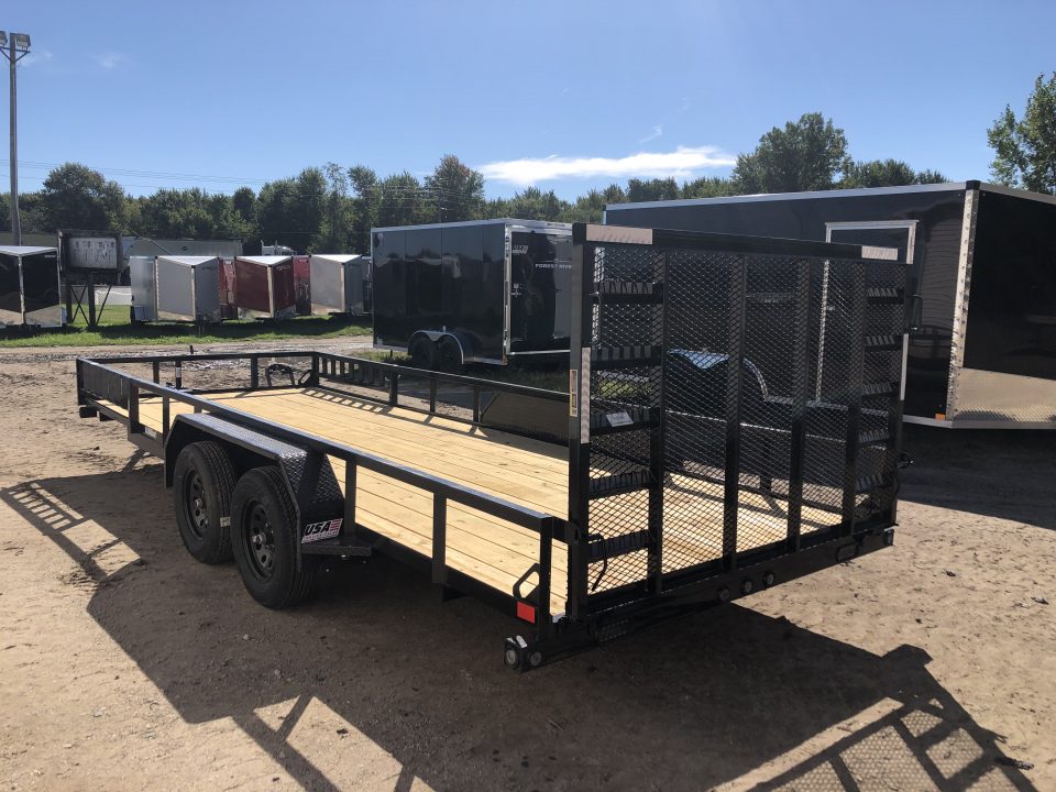 New 2027 Load Trail 83X20 W/ ATV SIDES Landscape Trailer