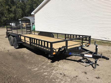 New 2027 Load Trail 83X20 W/ ATV SIDES Landscape Trailer