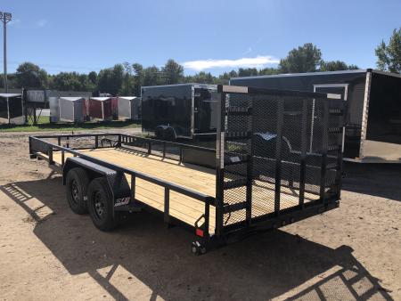 New 2027 Load Trail 83X20 W/ ATV SIDES Landscape Trailer