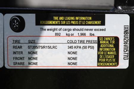 New 2027 6X12 Triple Crown Utility Trailer