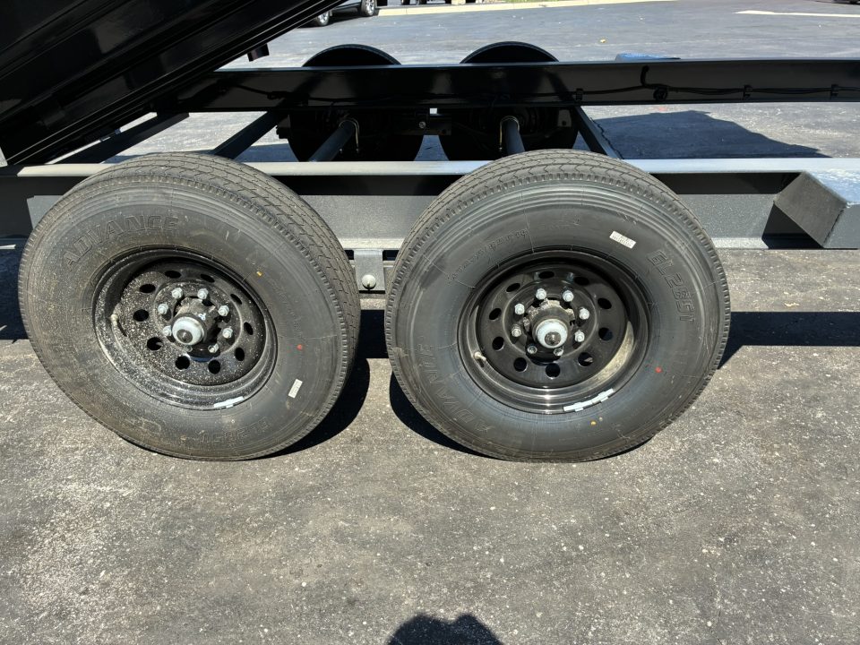 New 2027 Lamar Trailers 83"x16'-14K Telescopic Dump Trailer