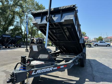 New 2027 Lamar Trailers 83"x16'-14K Telescopic Dump Trailer