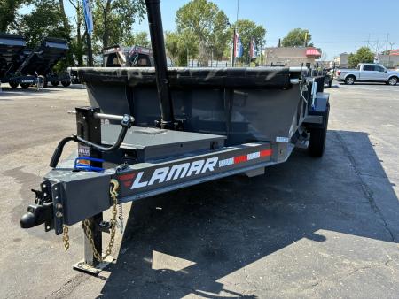 New 2027 Lamar Trailers 83"x16'-14K Telescopic Dump Trailer