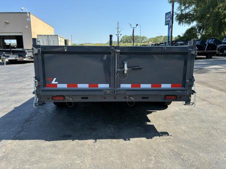New 2027 Lamar Trailers 83"x16'-14K Telescopic Dump Trailer