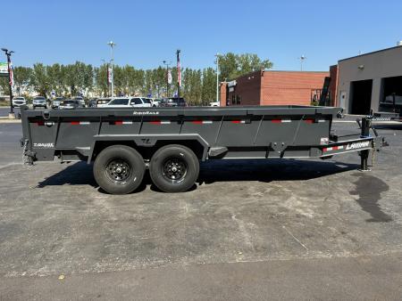 New 2027 Lamar Trailers 83"x16'-14K Telescopic Dump Trailer
