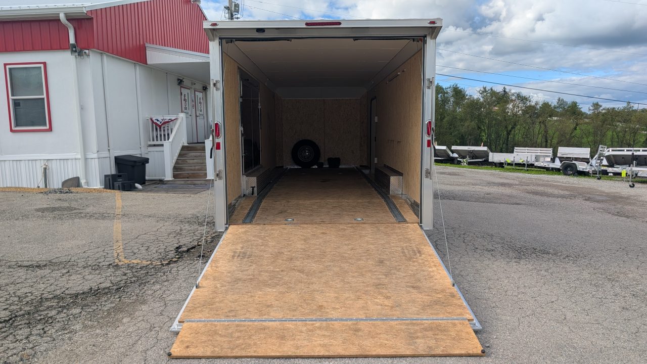 Used 2025 Legend 8.5 x 24 HD ALL ALUMINUM Trailmaster Race Series Car Hauler w/ Ramp Door