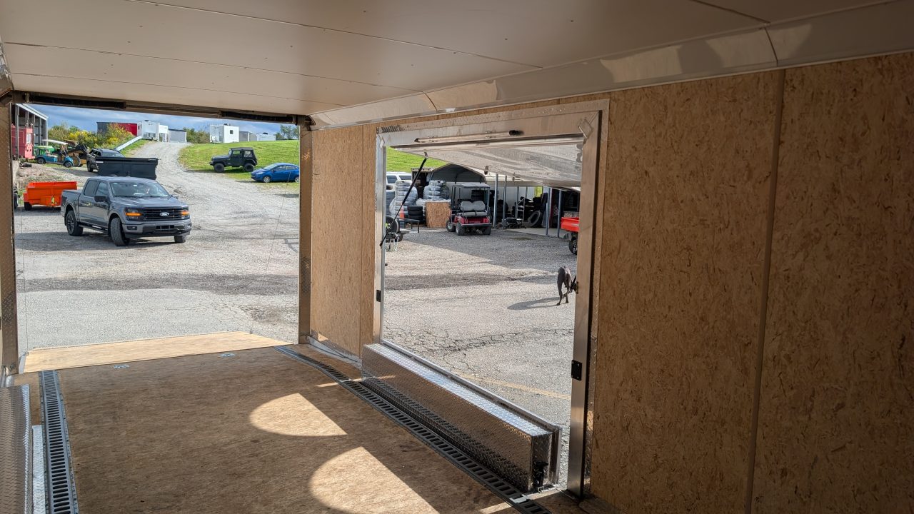 Used 2025 Legend 8.5 x 24 HD ALL ALUMINUM Trailmaster Race Series Car Hauler w/ Ramp Door